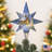 16.5 in. Presents and Santa Claus Shatterproof Tree Topper