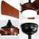 52 Inch Modern Ceiling Fan With 3 Color Dimmable 5 ABS Blades Remote Control Reversible DC Motor With Led Light