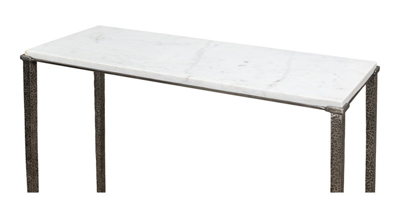 Banswara 36'' W Marble Console Table