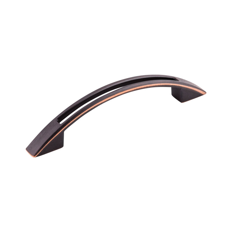 Tango Cut Out Center Bar pull, Umbrio, 3 3/4" Center to Center