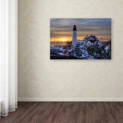 Cliffton 'Maine Classic' Photographic Print on Wrapped Canvas
