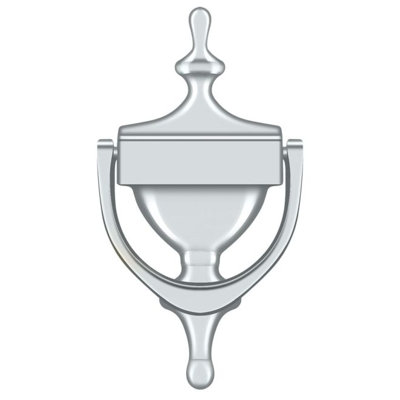 Deltana DK7356U26 Door Knocker, Victorian in Polished Chrome