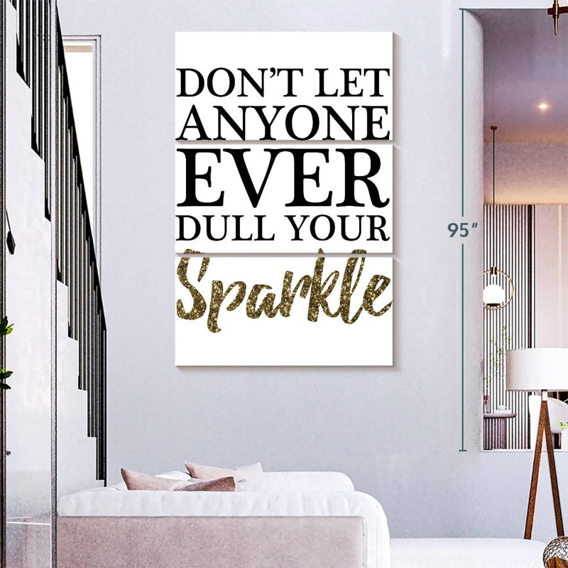 Tergel Your Sparkle, 74" H x 48" W