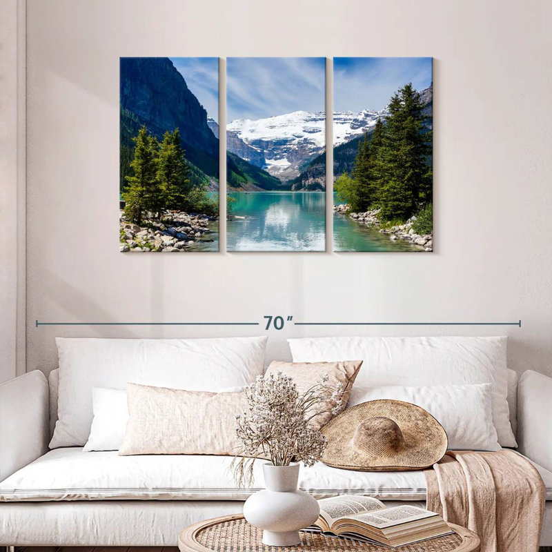 Alvord Splendid Lake Louise, H 28 po x l 45 po