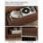 Nightstand, Wood End Side Table With Storage And Open Shelf-264328803-239604161
