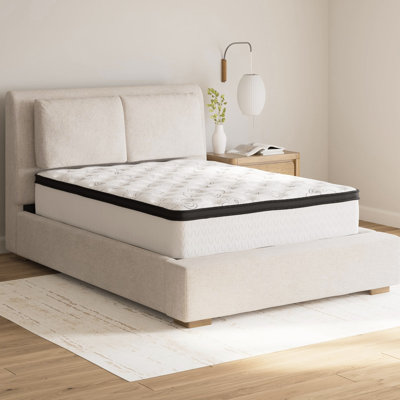 Matelas hybride 12 po avec mousse viscoélastique gélifiée lombaire