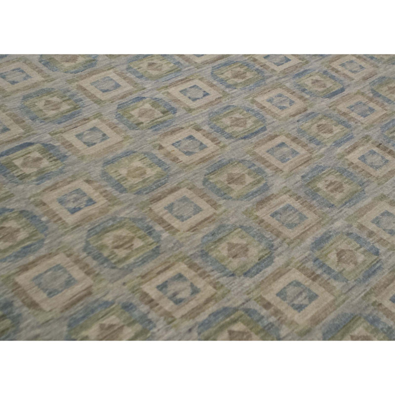Wool Geometric Area Rug