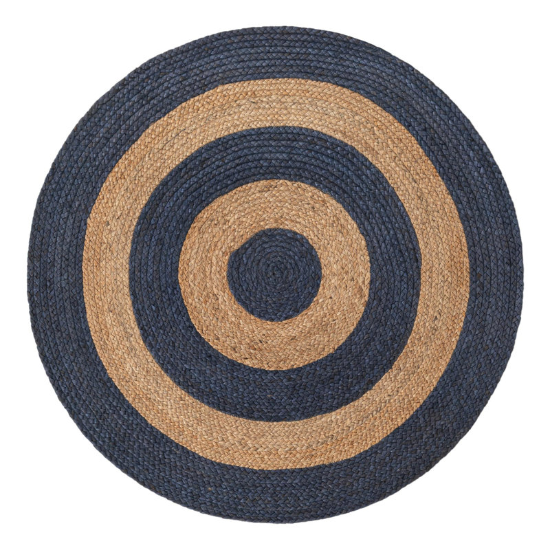 Morane Striped Indoor Rug, Round 4'1"