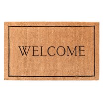 Hancock Plain Outdoor Door Mat AllModern Mat Size: 2' x 5