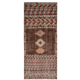 Pasha One-of-a-Kind 3'10" X 9' Hand Knotted Area Rug