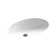 Swan 16'' Swanstone Oval Bathroom Sink with Overflow