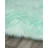 Tayyibah Handmade Tufted Faux Sheepskin Blue Area Rug-152296906