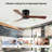 52 Inch Ceiling Fan No Light With Remote Control, Low Profile Flush Mount Ceiling Fan Without Light,Noiseless Reversible Dc Motor With Timer-129587517-129587519