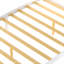 Lit plateforme double avec tiroirs sous le lit