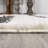 Colline Berber Stripe Shag White/Gray Rug-1853748485