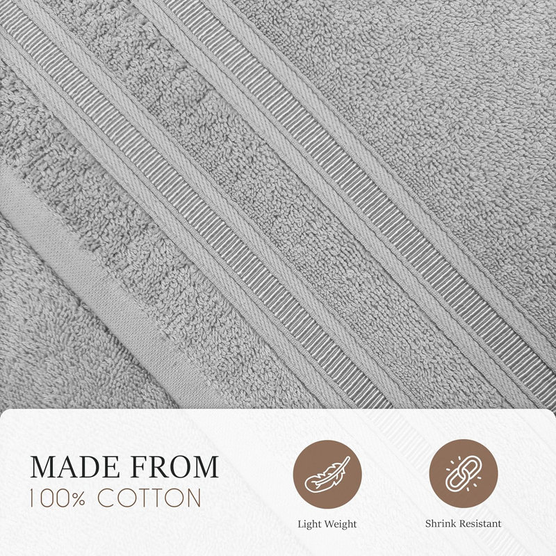 100% Cotton, Silver