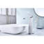 Robinet de lavabo pour salle de bain Waterfall, nickel brossé, et vérifié, débit de 1,2 gallon par minute