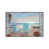 White Floater Framed