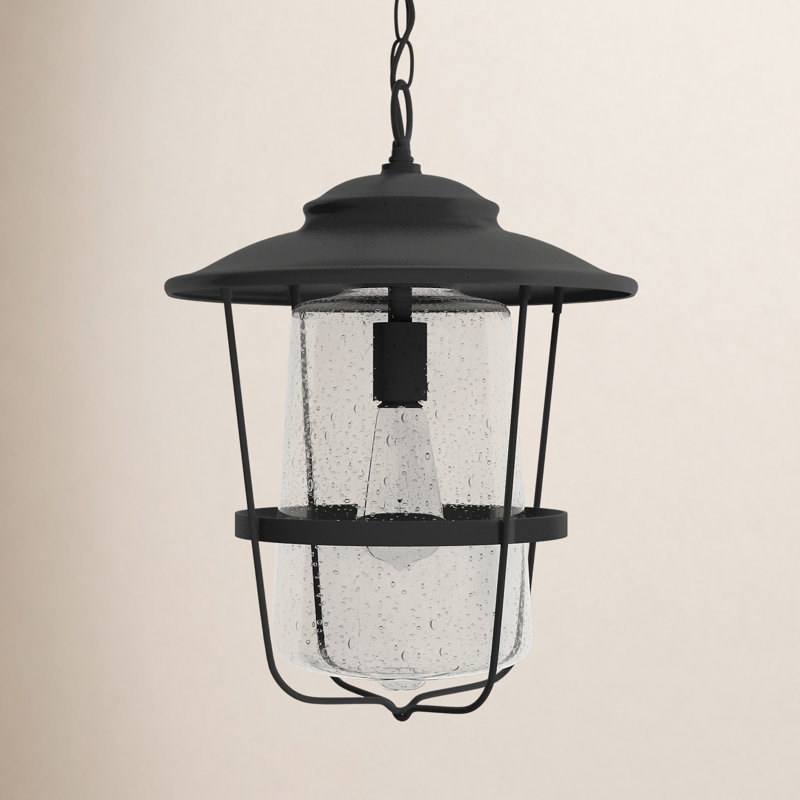 Tyler Outdoor Hanging Lantern, Black