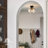 12" Glass Flush Mount Lighting