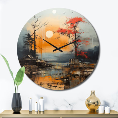Horloge murale Maurine