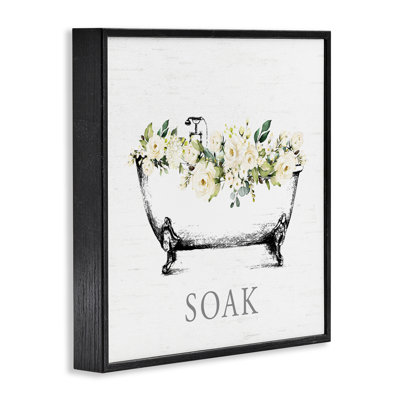 Toile à motif floral Soic Floral, giclée par Design