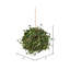 Boule de vigne ange artificiel vert-966220336