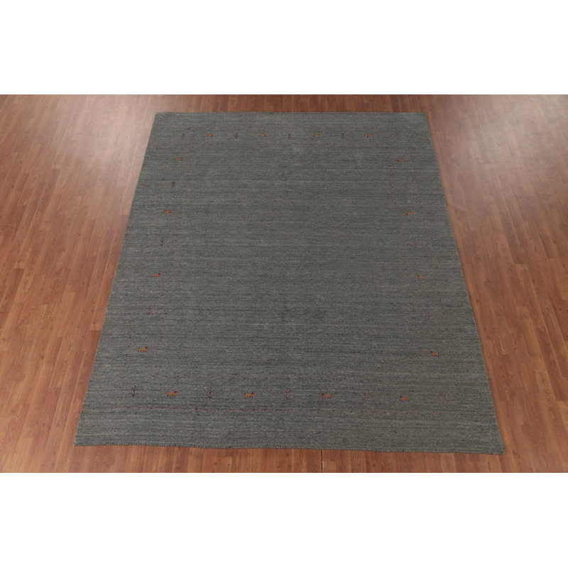 Tapis oriental gris Gabbeh 8