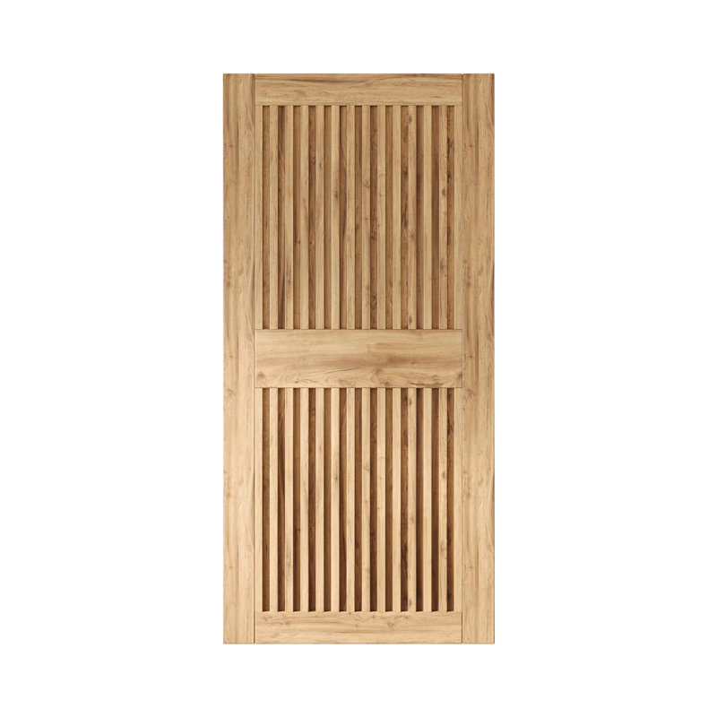 Porte de grange en bois de pin non finie et non assemblée 30 po x 84 po Homacer, 30" X 84"