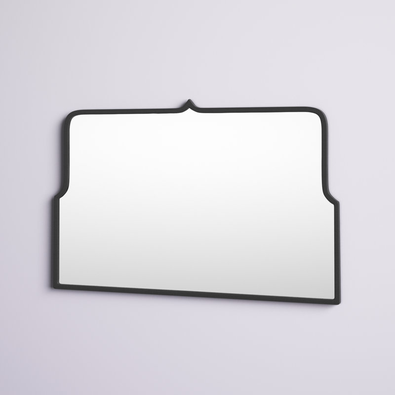 Miroir Keris, Noir, 24 po x 37 po