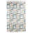 Ileyah Geometric Shower Curtain with Hooks Included