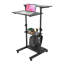 Chariot de bureau 27 po 4 niveaux