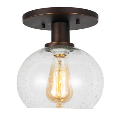 Plafonnier semi-encastré 8 lumières Glassman