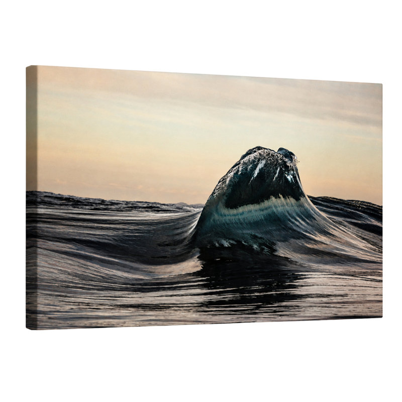 «Rising Wave», reproduction d'art sur toile tendue, 15" H x 20" W