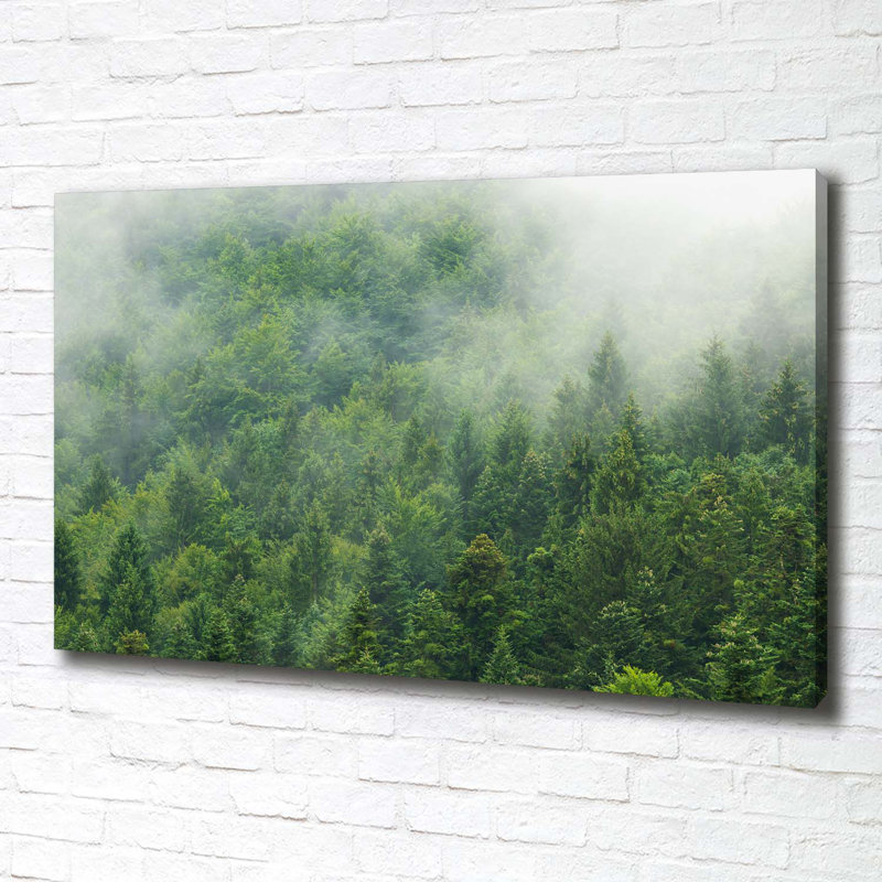 Mysterious Forest - Wrapped Canvas Print