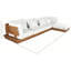 Canapé modulaire d'extérieur rembourré Ivry-1753794063