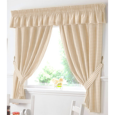 Owain Semi Sheer Curtain Pair