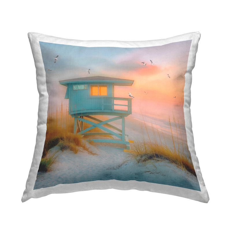Coussin Coastal Charm Beach