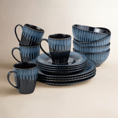 Olivia Piece Stoneware Dinnerware Set - Service for 4