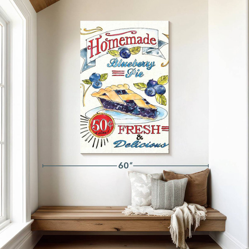 Kema Fruit Stand VI Wall Sign, 48" H x 32" W