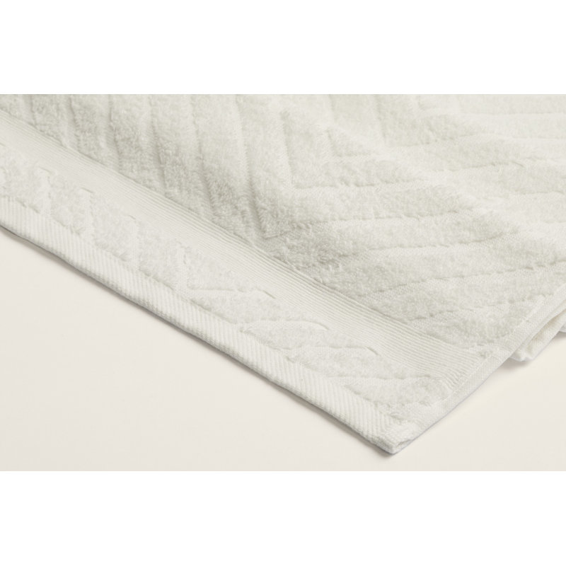 Ensemble de serviettes de toilette en coton de qualité supérieure (4 pièces) ultra-doux 17,7 po x 35,4 po | 100% coton, 500 g / m² pour un pouvoir absorbant luxueux | Lavable à la machine et à séchage rapide, parfait pour la maison, le spa et la sa