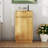 Garbage Recycling Cabinet with Wave-Textured Hideaway Drawer-118326580-118326583