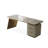 Rectangular Manufactured Wood with 3 drawers desk-108420908-108420909