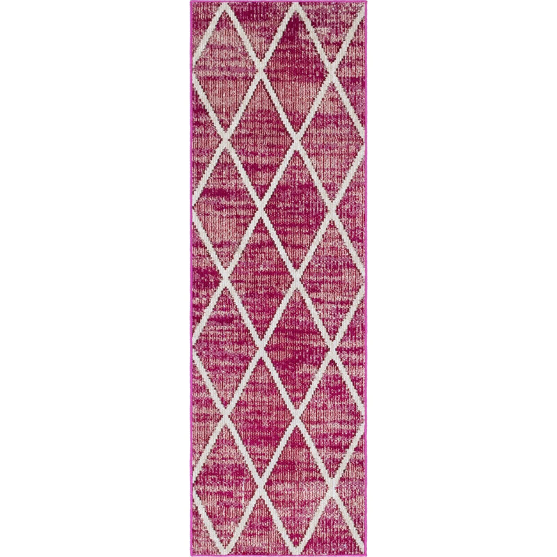 Geometric Indoor Rug, Runner 2'2" x 6'1"