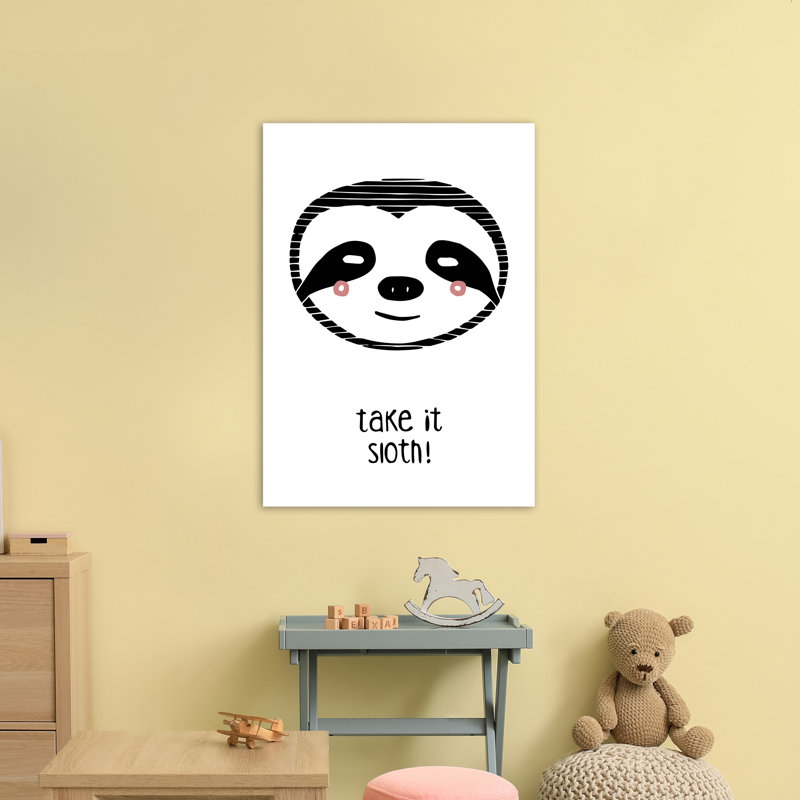Sloth by Miniofmine - Print, Unframed, 84cm H x 60cm W x 1cm D