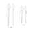 Elessar Stainless Steel LED Wallchiere