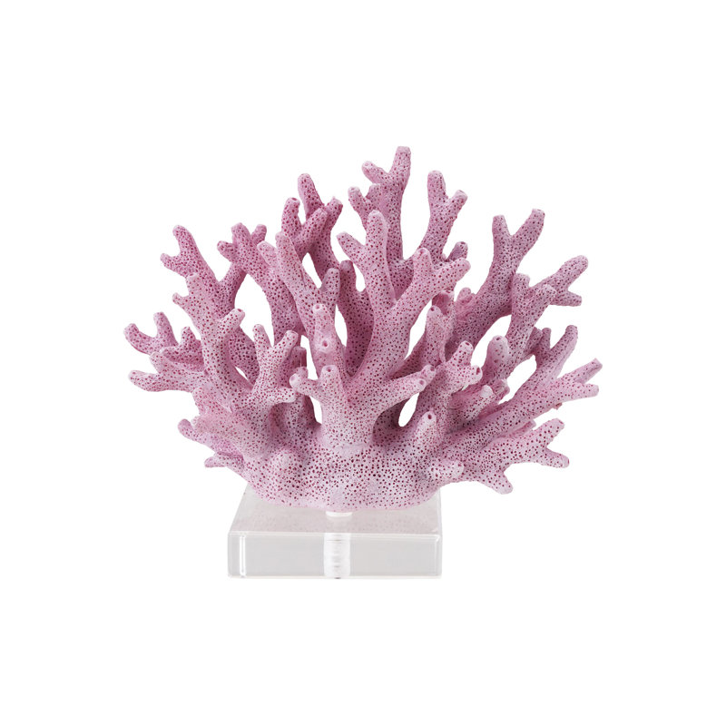 Résine corail avec base en acrylique