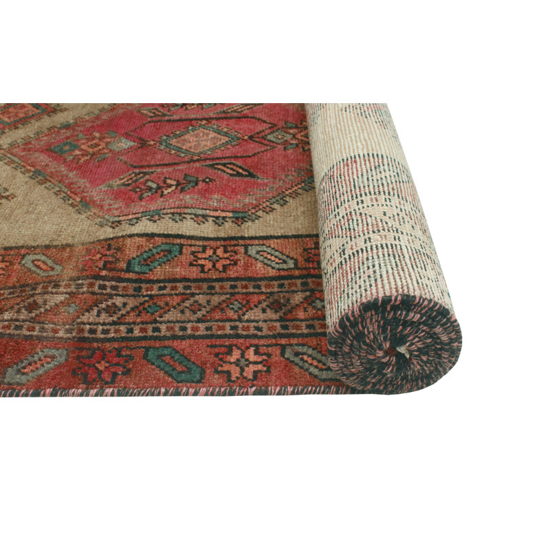 Khylar Distressed Beaman Beige Runner