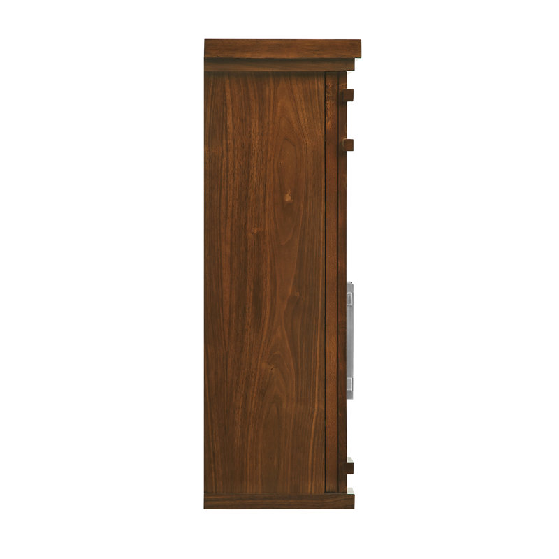 Lankford 24 Wood Wall Cabinet, Walnut