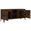Steyning Unfinished TV Stand with Fireplace Included-1895416546